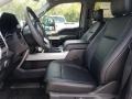 Black 2019 Ford F350 Super Duty Lariat Crew Cab 4x4 Interior Color