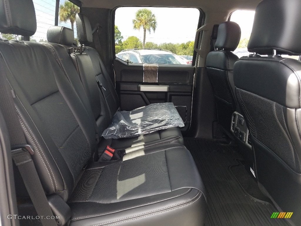 2019 Ford F350 Super Duty Lariat Crew Cab 4x4 Rear Seat Photo #129769635