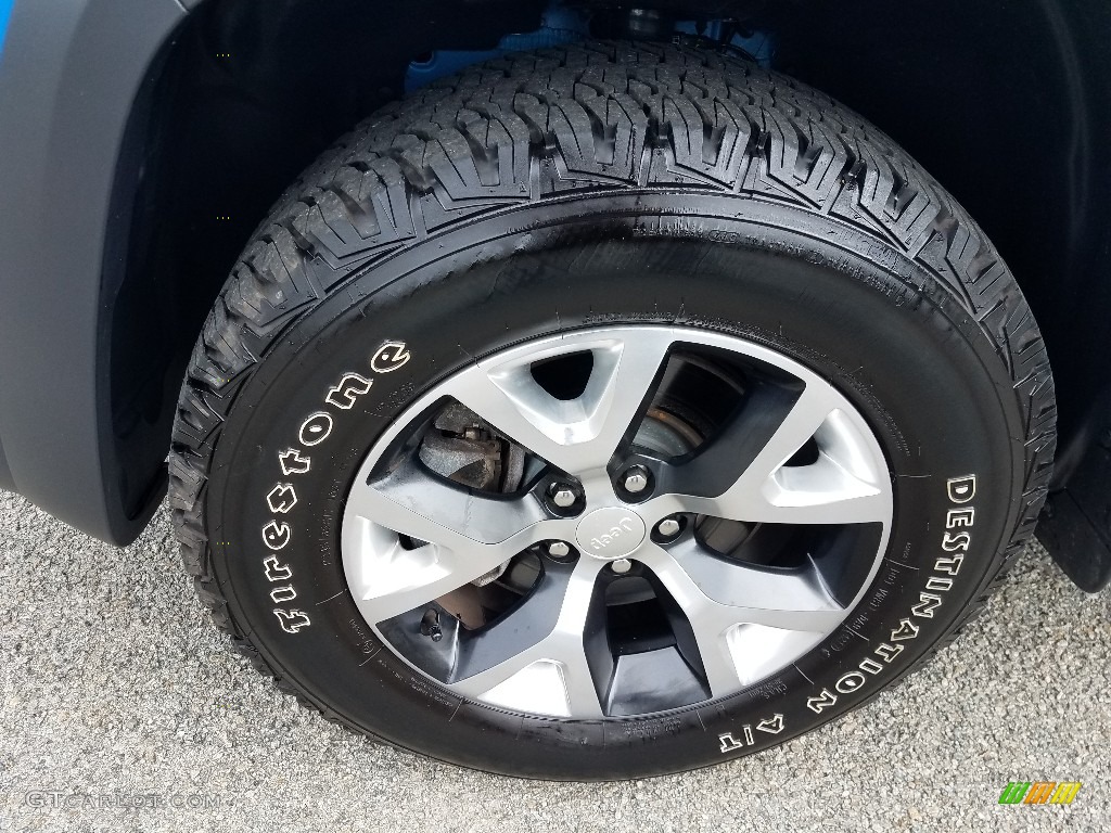 2018 Jeep Cherokee Trailhawk 4x4 Wheel Photo #129770097