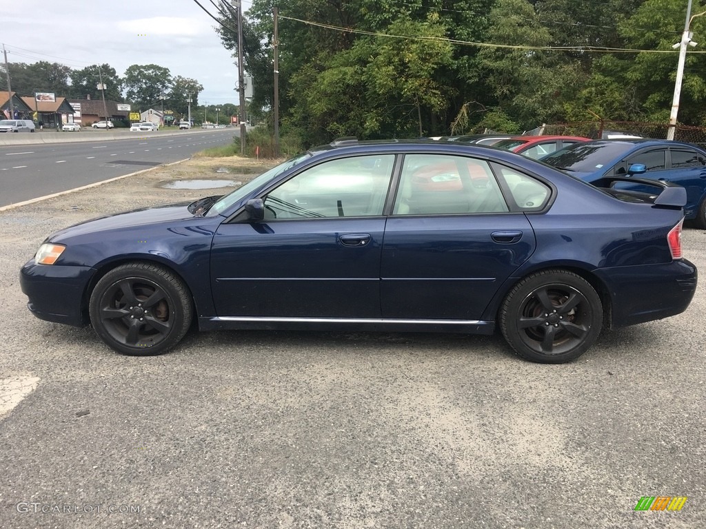 2007 Legacy 2.5i Sedan - Regal Blue Pearl / Ivory photo #2