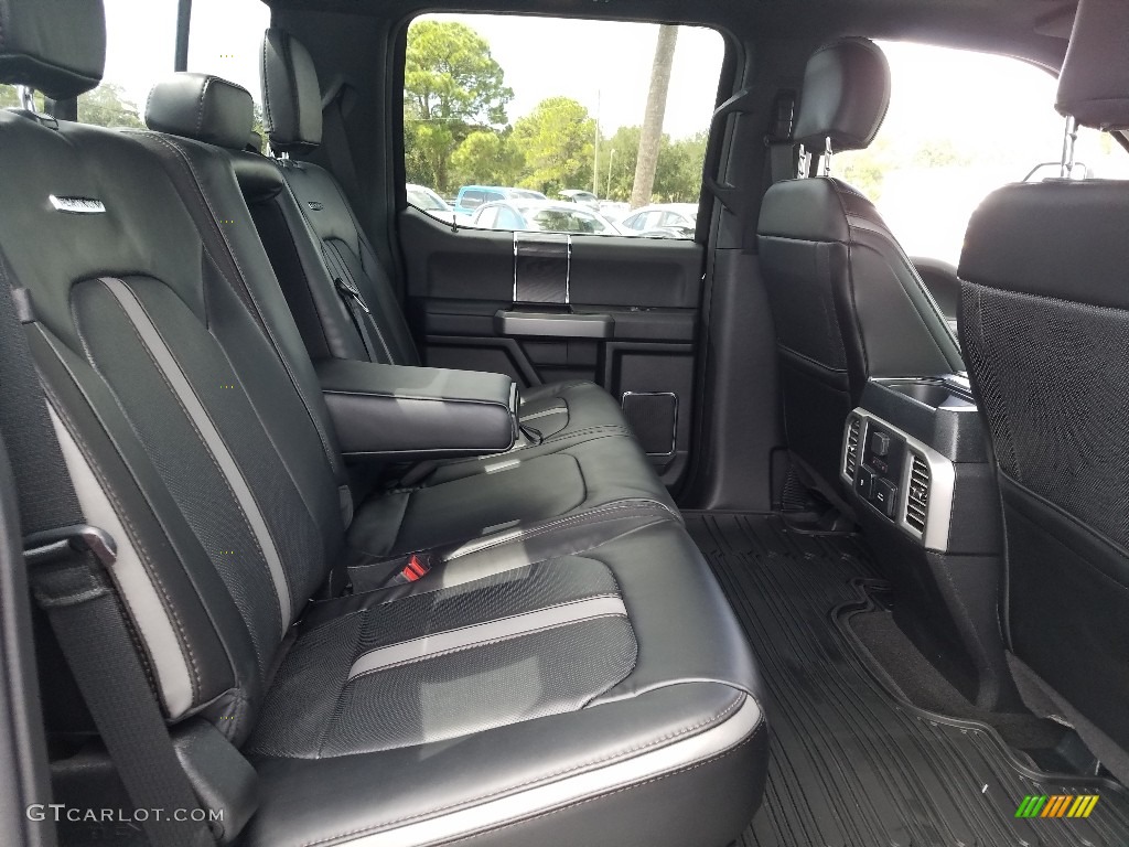 2019 Ford F350 Super Duty Platinum Crew Cab 4x4 Rear Seat Photo #129770784