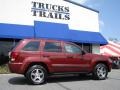 2007 Red Rock Crystal Pearl Jeep Grand Cherokee Laredo  photo #1