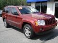 2007 Red Rock Crystal Pearl Jeep Grand Cherokee Laredo  photo #2