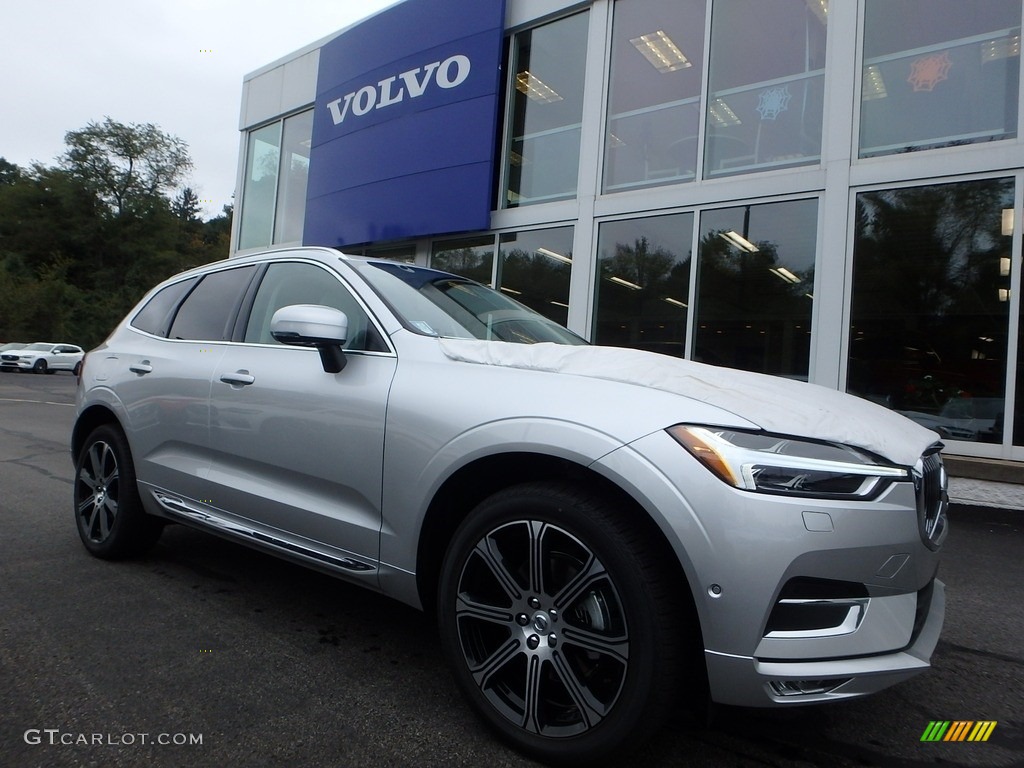 Bright Silver Metallic 2019 Volvo XC60 T5 AWD Inscription Exterior Photo #129771081