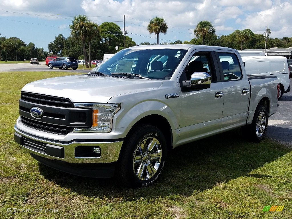 2018 F150 XL SuperCrew - Ingot Silver / Earth Gray photo #1