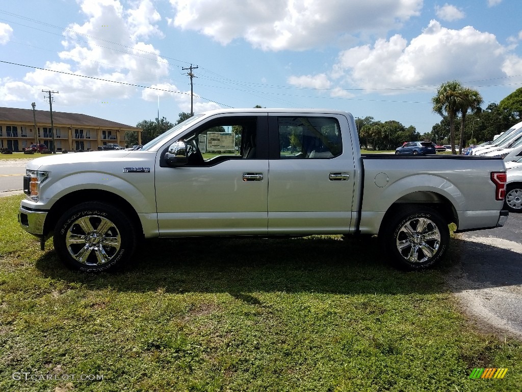 2018 F150 XL SuperCrew - Ingot Silver / Earth Gray photo #2