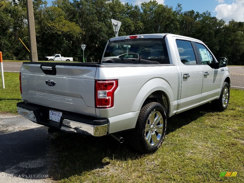 2018 F150 XL SuperCrew - Ingot Silver / Earth Gray photo #5