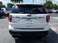 2018 White Platinum Ford Explorer Limited  photo #4