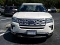 2018 White Platinum Ford Explorer Limited  photo #8