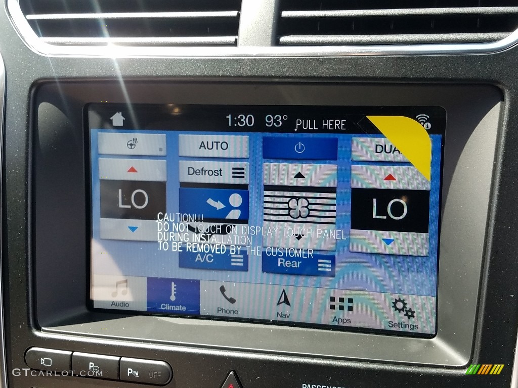 2018 Explorer Limited - White Platinum / Medium Stone photo #15