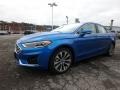 2019 Velocity Blue Ford Fusion SEL AWD  photo #6