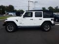 Bright White 2018 Jeep Wrangler Unlimited Sahara 4x4 Exterior