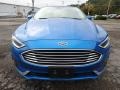 2019 Velocity Blue Ford Fusion SEL AWD  photo #7