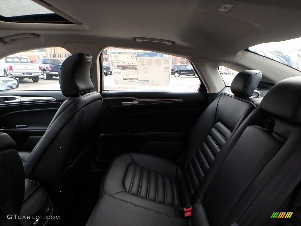 2019 Ford Fusion SEL AWD Rear Seat Photo #129772560