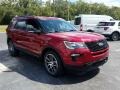 2018 Ruby Red Ford Explorer Sport 4WD  photo #7