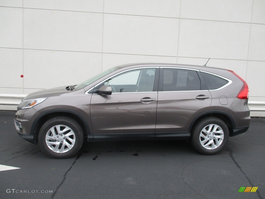 2016 CR-V EX AWD - Urban Titanium Metallic / Black photo #2