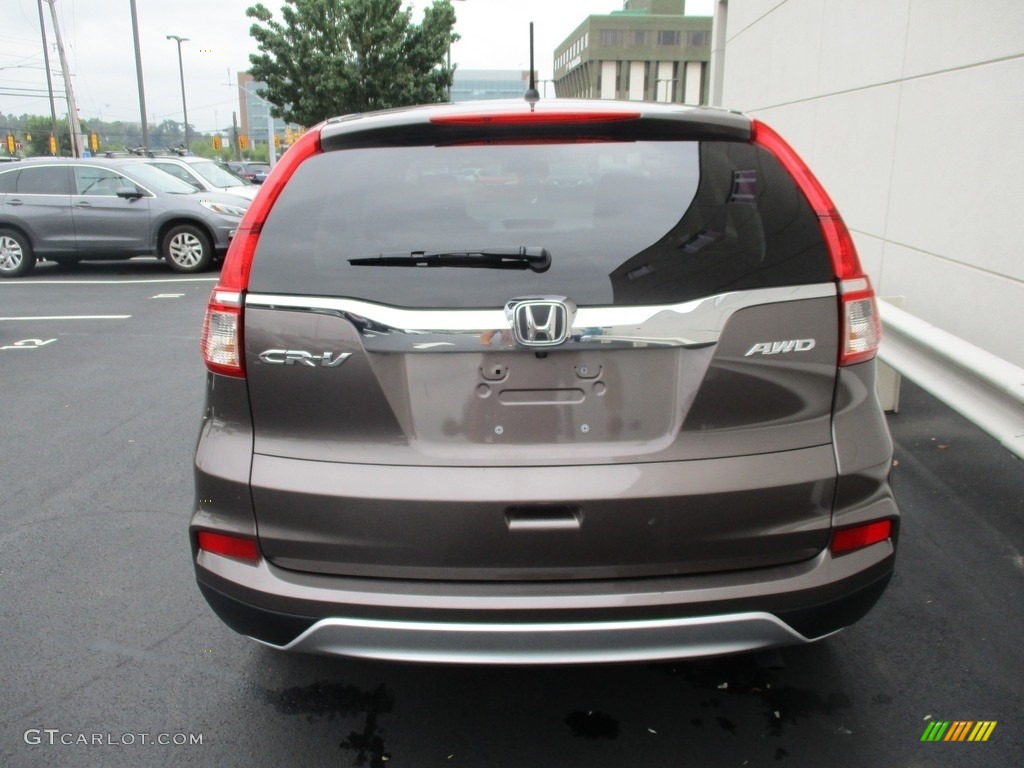 2016 CR-V EX AWD - Urban Titanium Metallic / Black photo #4
