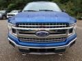 2018 Lightning Blue Ford F150 XLT SuperCab 4x4  photo #7