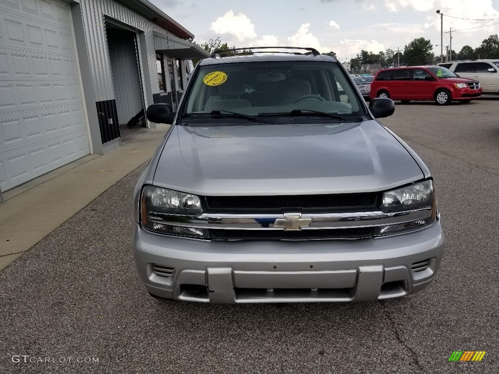 2005 TrailBlazer LS 4x4 - Silverstone Metallic / Light Gray photo #3
