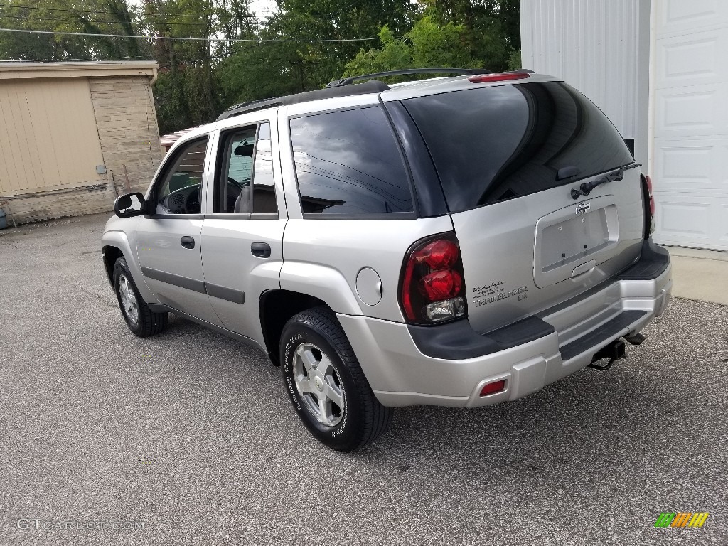 2005 TrailBlazer LS 4x4 - Silverstone Metallic / Light Gray photo #7