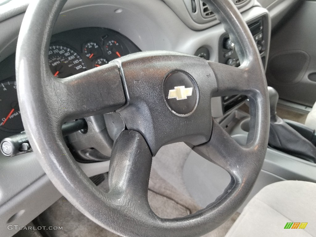 2005 TrailBlazer LS 4x4 - Silverstone Metallic / Light Gray photo #12