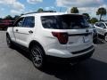 2018 White Platinum Ford Explorer Sport 4WD  photo #3