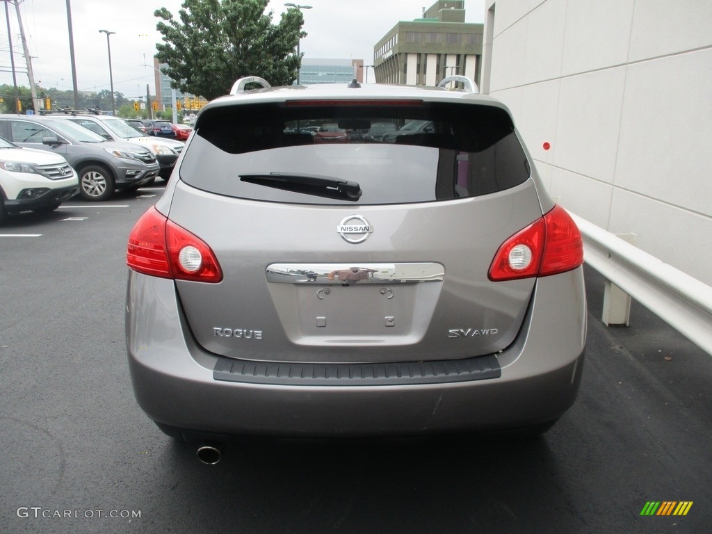 2012 Rogue SV AWD - Platinum Graphite / Black photo #4