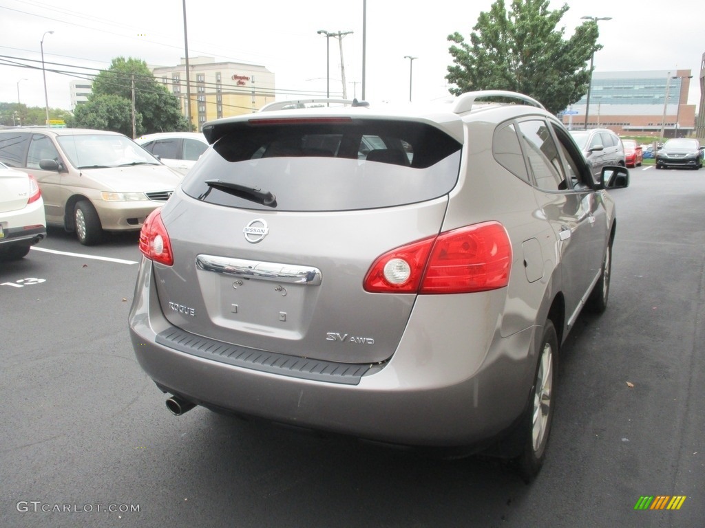 2012 Rogue SV AWD - Platinum Graphite / Black photo #5