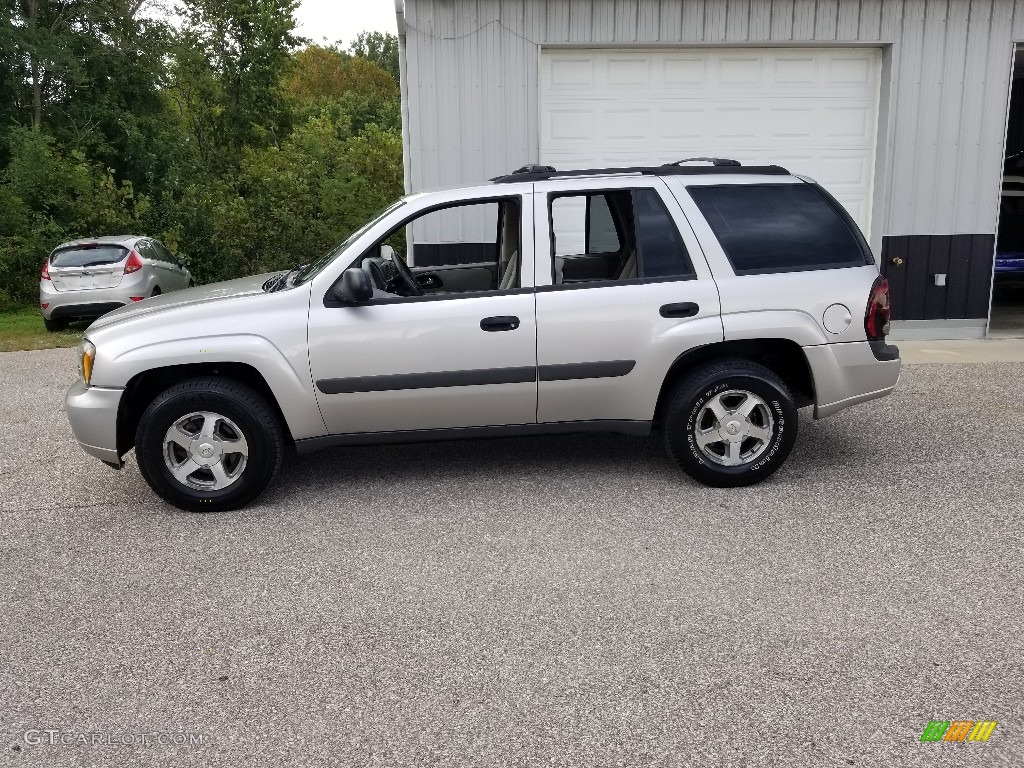 2005 TrailBlazer LS 4x4 - Silverstone Metallic / Light Gray photo #19