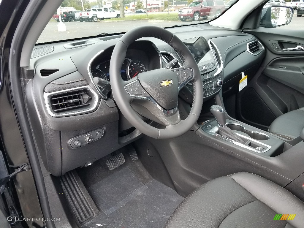 Jet Black Interior 2019 Chevrolet Equinox Premier AWD Photo #129775095