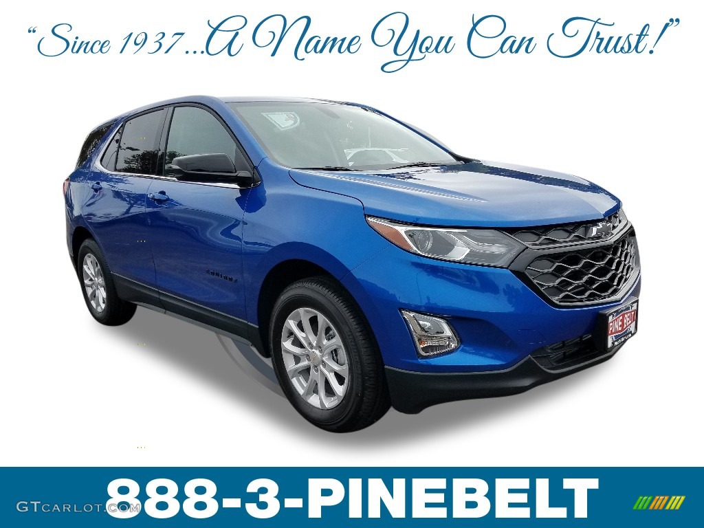 2019 Equinox LT AWD - Kinetic Blue Metallic / Jet Black photo #1