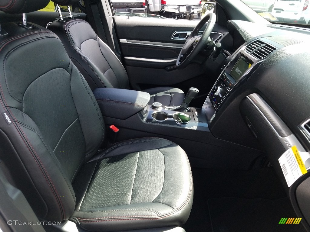 2018 Explorer Sport 4WD - White Platinum / Ebony Black photo #13