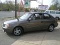 2001 Charcoal Gray Hyundai Accent GS Coupe  photo #4