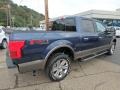 2018 Blue Jeans Ford F150 Lariat SuperCrew 4x4  photo #2