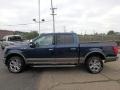 2018 Blue Jeans Ford F150 Lariat SuperCrew 4x4  photo #5