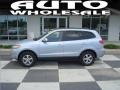 2008 Silver Blue Hyundai Santa Fe GLS 4WD  photo #1