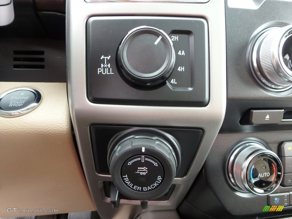 2018 F150 Lariat SuperCrew 4x4 - Blue Jeans / Light Camel photo #17