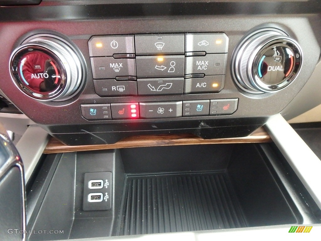 2018 F150 Lariat SuperCrew 4x4 - Blue Jeans / Light Camel photo #18