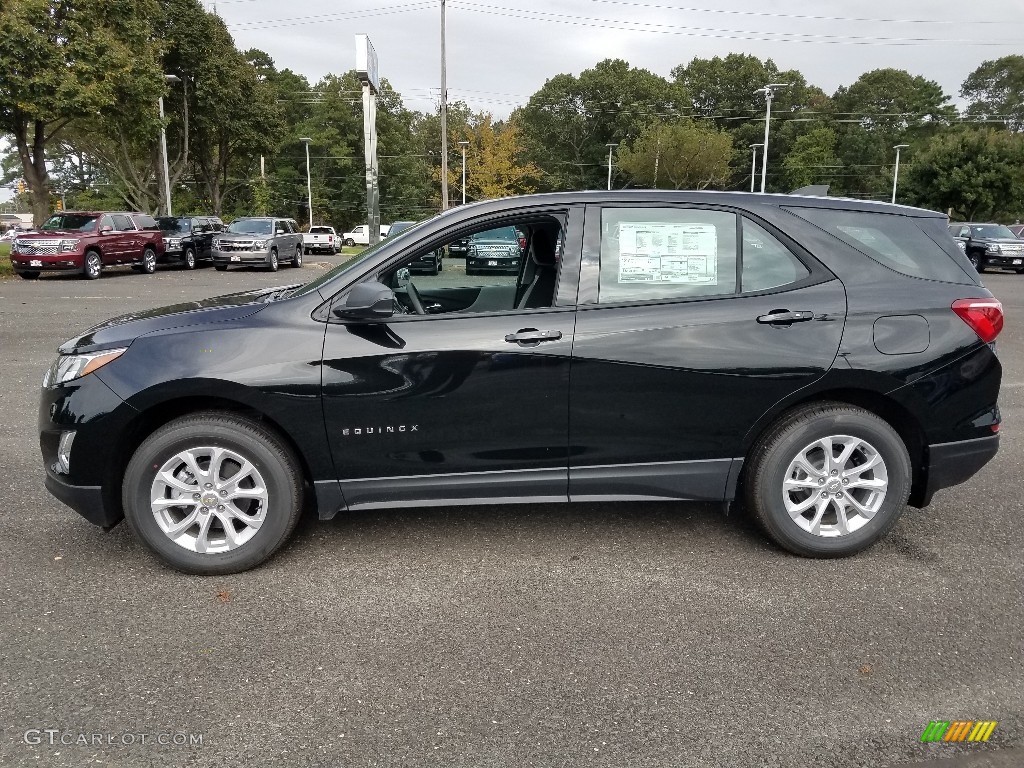 Mosaic Black Metallic 2019 Chevrolet Equinox LS AWD Exterior Photo #129776286