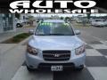 2008 Silver Blue Hyundai Santa Fe GLS 4WD  photo #2