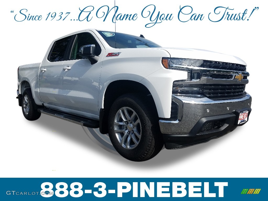 2019 Silverado 1500 LT Crew Cab 4WD - Summit White / Jet Black photo #1