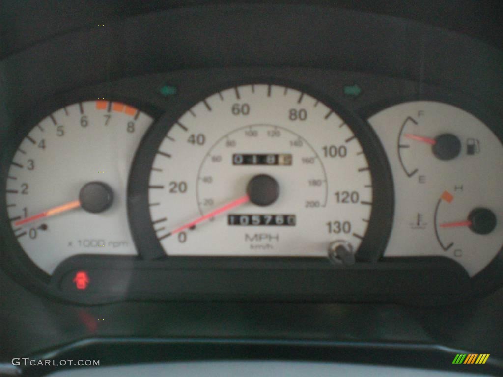 2001 Accent GS Coupe - Charcoal Gray / Gray photo #16