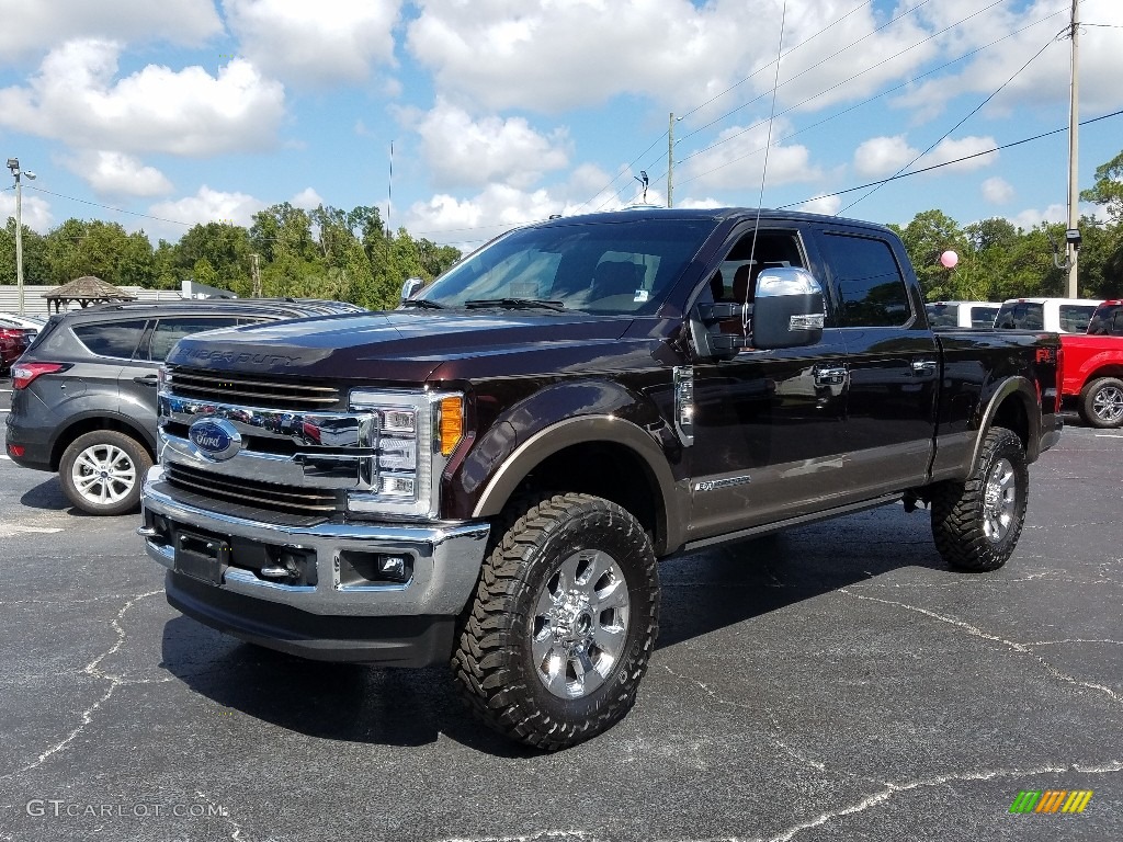 2018 Magma Red Ford F250 Super Duty King Ranch Crew Cab 4x4