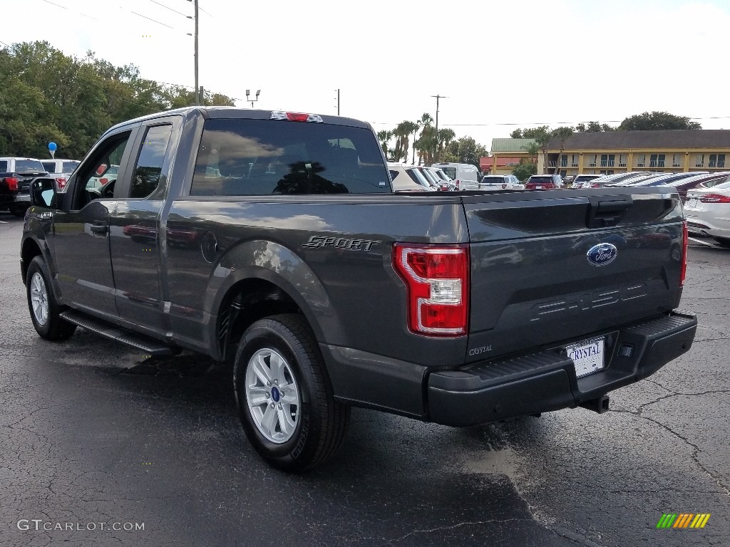 2018 F150 XL SuperCab - Magnetic / Earth Gray photo #3