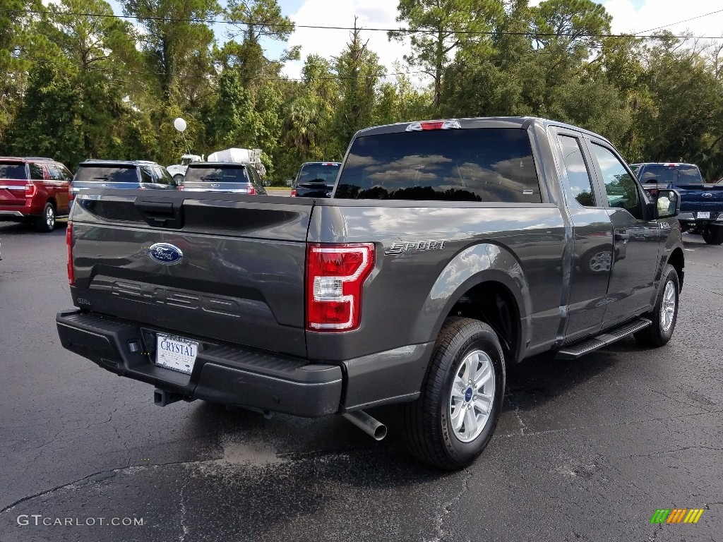 2018 F150 XL SuperCab - Magnetic / Earth Gray photo #5