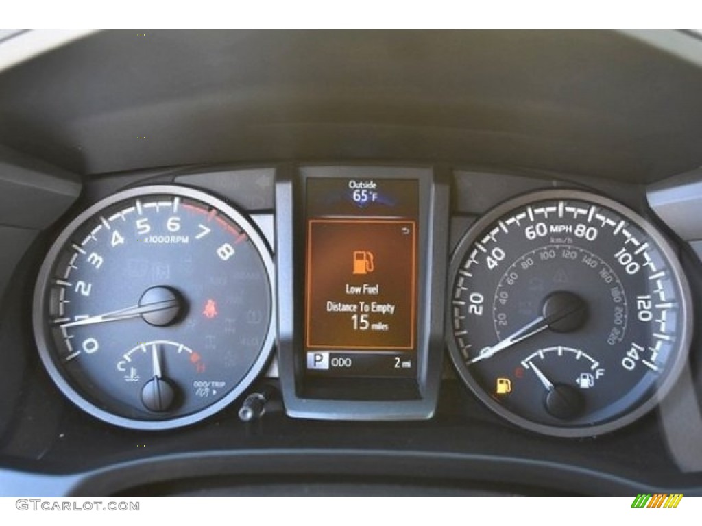 2019 Toyota Tacoma TRD Pro Double Cab 4x4 Gauges Photo #129779160