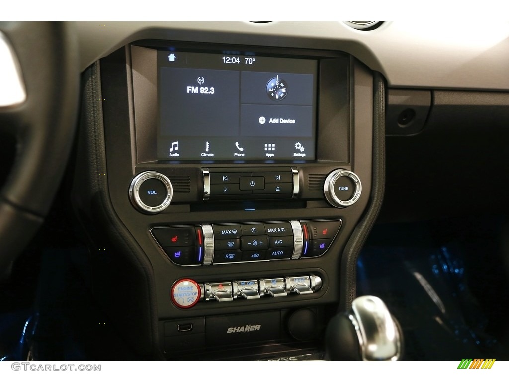 2017 Ford Mustang GT Premium Coupe Controls Photo #129779274