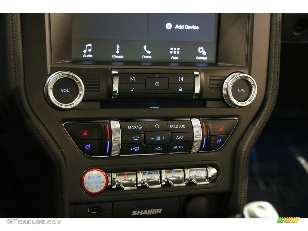 2017 Ford Mustang GT Premium Coupe Controls Photo #129779349