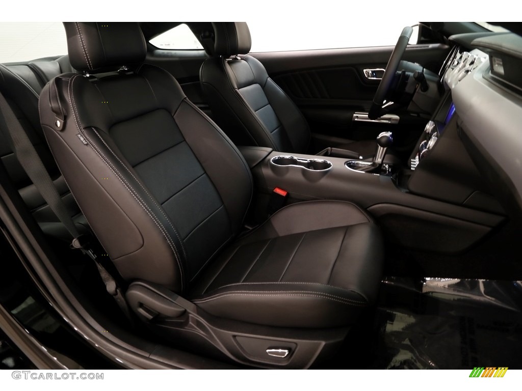 Ebony Interior 2017 Ford Mustang GT Premium Coupe Photo #129779394