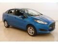 2017 Blue Candy Ford Fiesta SE Sedan #129769265